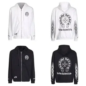 Chrome Hearts CH Sanskrit Horseshoe Cardigan Hoodie-4474  